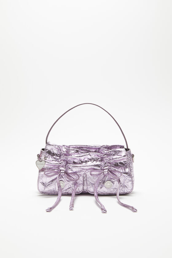 Multipocket Micro Crinckled Metallic, Lavender purple, 2000x