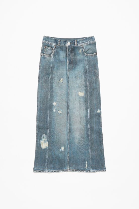 FN-WN-SKIR000661, Denim Blue